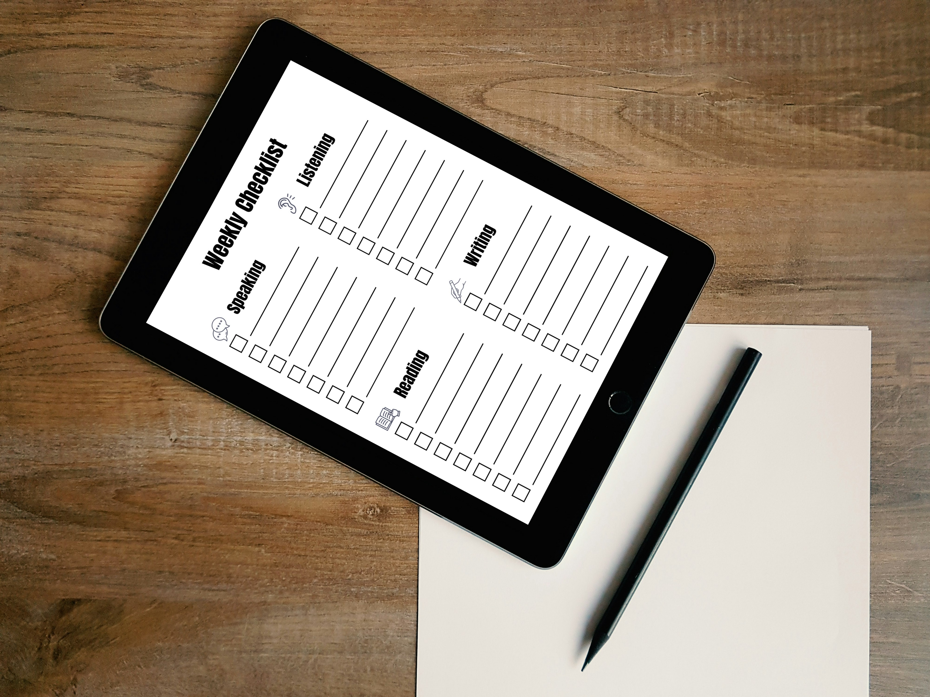 Digital Language-Learning Checklist